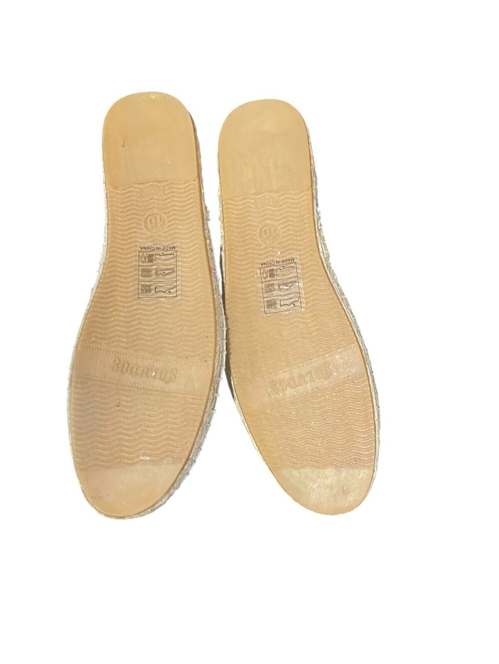 Soludos Frayed Espadrille Mules - Size 10 - Picture 4 of 4